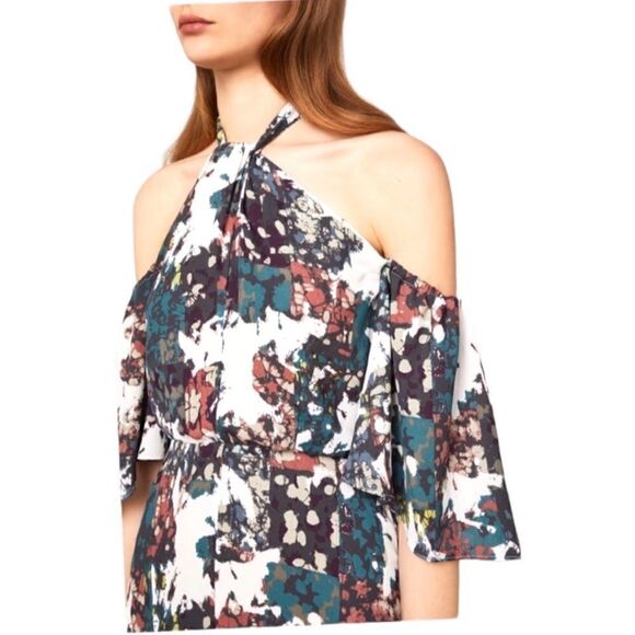 BCBGMAXAZRIA Kelley Off-The-Shoulder Halte… - Picture 4 of 6